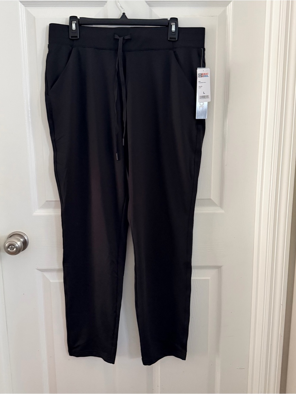 32 Degrees Women's Black Drawstring “Ultra Comfy Everyday Pant” NWT